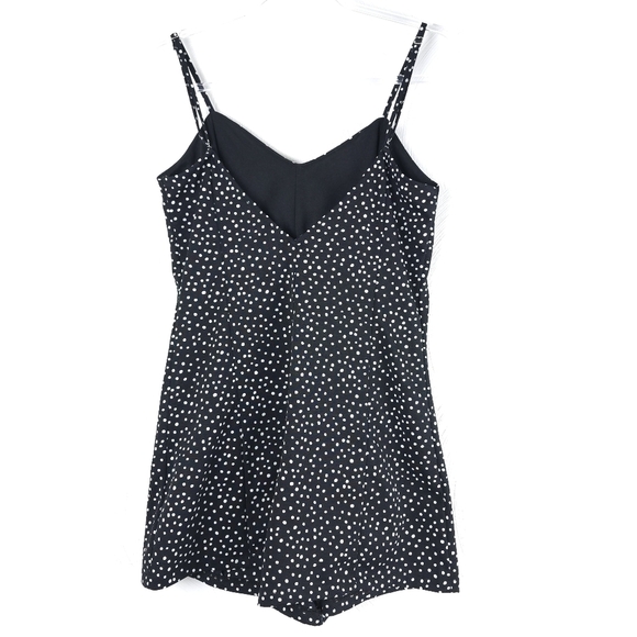 Zara Polkadot adjustable strap playsuit S - Picture 2 of 10
